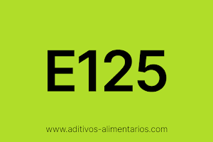Aditivo Alimentario - E125 - Ponceau SX