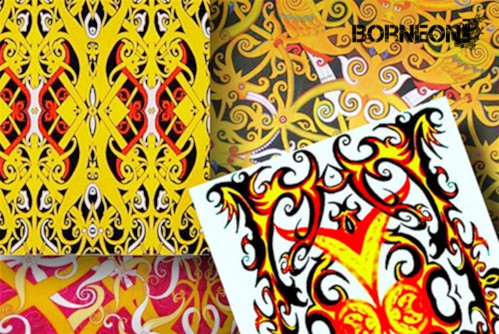  Gambar  Motif  Batik Kalimantan Timur Contoh Motif  Batik