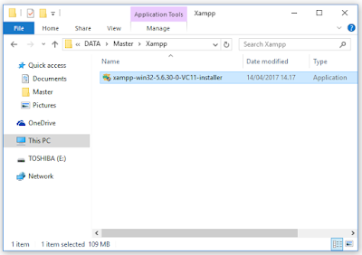 Cara Install Xampp