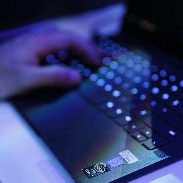 A laptop that uses Intel's sixth-generation Core chip known as Skylake, at the Intel booth during CES International in Las Vegas, in January 2016.