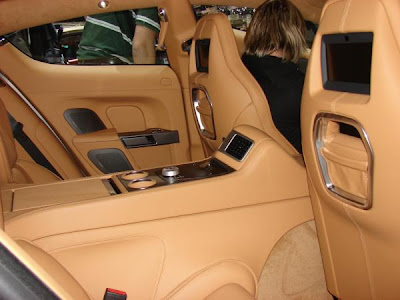 2010 Aston Martin Rapide interior