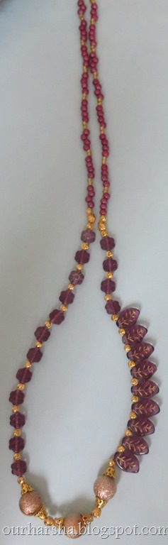 Amethyst Glass  Beads Jewelry (2)