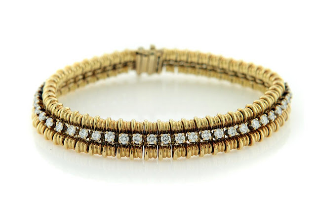 Bracelet Yellow Gold Diamond5