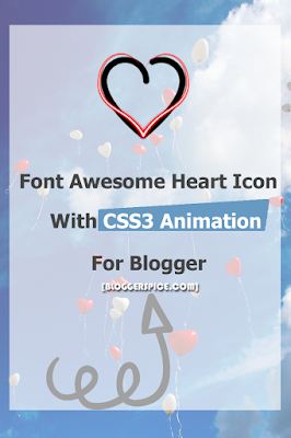 blogger widget with CSS3 animation