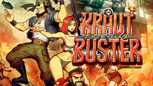 Retromaniac Revista De Videojuegos Retro Videogames Magazine Indie Games Gratis El Brutal Kraut Buster Para Neo Geo Se Prepara Para Su Lanzamiento