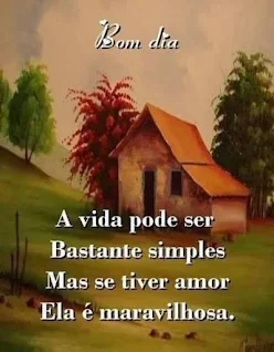 Bom dia feliz e muito abençoado