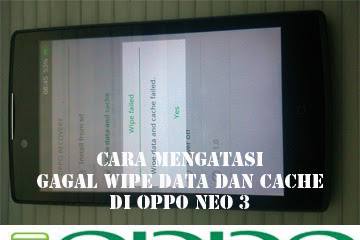 √ Cara Mengatasi Gagal Wipe Data Dan Cache Di Oppo Neo 3