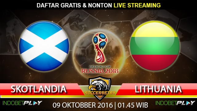 Prediksi Skotlandia vs Lithuania 09 Oktober 2016 (Piala Dunia 2018)