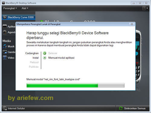 CARA UPGRADE BLACKBERRY CURVE 3G 9300 DENGAN PETUNJUK 