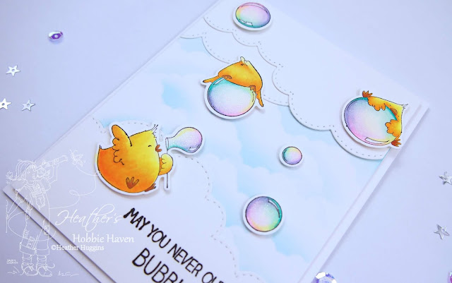 Heather's Hobbie Haven - Bubble Chicks Card Kit