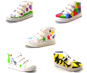 MONKIES THE DRAWING SHOES