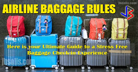 Airline baggage rules are becoming increasingly complex and confusing. Airlines apply different rules and fees depending on the number of bags checked, class of travel, frequent flyer status and routes. The most common questions regarding baggage rules are about permissible size, weight and contents. Read below to see the Do's and Don'ts when checking in baggage.  Advertisement       Sponsored Links       The Allowed Baggage Weight  Regarding the weight of one piece of bag, box or package, each item or piece should weigh less than 26kg or 50lbs. This is an international regulation set for the health and safety of airport workers who have to lift hundreds of bags daily. If your bag weighs more than this, you may be asked to repack (or risk being denied check-in), or have it labeled as "heavy luggage" and possibly incur additional baggage cost.    First and Business class passengers, as well as medical patients, can get pack much as 32kg or 70 lbs per bag.      Quantity  Gone were the days when you can pack more than two bags or boxes so long as the total combined weight is within the allowed limit. Airlines today implement the "piece concept." How many pieces can you take? It depends on many factors, including airline, ticket class and route. Generally, two pieces of checked baggage are allowed per passenger.  Each piece must conform with the weight limit stated above. The two-piece concept is of course more common in international flights. Domestic flights usually accept one lighter piece, or no check in at all. Again, refer to your travel agent, ticket or airline for more details.      Quality   Checked-in bags, boxes or packages must be packed neatly. It should be able to maintain its shape throughout the travel.     Most airlines and airports will not accept round or irregular-shaped items like baggage wrapped in linen or blankets. Packages must have at least one side flat, so items must be packed accordingly. Items like bicycles, wheelchairs, baby strollers and golf bags are still allowed, but it is recommended that they be wrapped neatly. Most airports now have the facility for wrapping, at a cost of course. This also avoids unnecessary damage to them.     Label your luggage accordingly, putting name (initial and family name) as well as city and country of destination -enough to trace your luggage in case of loss. Too many details is a safety and privacy issue.    Putting nylon or similar cords or ropes around your baggage is also discouraged by airports as they may get tangled in the conveyor systems and cause overall delays.     Dimensions  Aside from the weight factor, each checked-in package must meet a specific dimension. Each bag or box should not exceed 158 cm or 62 inches when adding the dimensions: height + width + length. Similarly, an exceedingly long baggage (more than 205 cm) would require special handling (and possible extra fees).      Traveling with Infants (below 2 yrs old)  Infants are usually not given a seat. Tickets are either free or heavily discounted (up to 90%).  They also get a baggage allowance consisting of one piece 23 kg baggage following the recommended dimensions. An extra baggage of baby trolley or tram is also accepted, though this is mostly the airline's consideration.      Important Items To Keep  Important items like travel documents, jewelries, electronic gadgets(with chargers), cash and maintenance medications must be kept with you (carry-on) and not in your checked-in baggage. You should also pack some extra clothes. Keep your carry on baggage light, as most airlines set the limit to 7 kg. Heavy bags can also cause injury as in some extreme cases where the overhead compartment accidentally opens and spills its contents.          Check-in Time  Check-in times differ from airport to airport, but the customary practice is to check-in 2-3 hours prior to departure for international travel. Destinations where the security is more strict (like USA), would require a minimum of 2 hours check-in time, but the counters will open 4 hours before the scheduled flight. Having no baggage can lessen this amount.      Connecting Flights  Under International Air Transport Association (IATA) rules, when two airlines on a connecting flight differ in their checked baggage allowance, the allowance that applies is the one from the first flight. Your baggage will be transferred automatically to the next airline. IATA represents 280 airlines from 120 countries. That is over 80% pf worldwide air traffic.    In cases where airlines do not have interline agreements (mostly among low-cost airline operators), they will not transfer checked baggage to another airline. You must retrieve your baggage from the first flight and checke in for the connecting flight, with the second airline's baggage allowance applying.      Dangerous Goods  For safety reasons, all knives, sharp objects or cutting implements, whether of metal or other material, must be packed in checked baggage. Some sporting materials are included in the list (darts, javelin, guns) Recently, lithium batteries have been banned from flights, but this is limited to the batteries only. Devices that have lithium batteries (like your mobile phone or laptop) are still allowed. In some cases though, hover boards are banned by some airlines.    Due to varying gun laws, some countries allow guns to be checked in while others have a total ban. Rules on checking-in firearms and ammunition are usually applied to replica firearms as well. Check your country destination in these cases.    Medical syringes, such as for insulin, can be brought inside the cabin. You will need documented proof of the medical need and ensure that the material is professionally packed and labelled.    Any dangerous goods in your hand-carry items, including improperly packed or mislabeled medical items, will be taken away and most likely be disposed of.      Banned Items  Stuff that are banned will be removed and probably not returned to you. The following are banned on any civilian aircraft and should not even be brought to the airport:    Explosive and incendiary materials: Gunpowder (including black powder and percussion caps), dynamite, blasting caps, fireworks, matches, flares, plastic explosives, grenades, replicas of incendiary devices, and replicas of plastic explosives.    Flammable Items: Gasoline, gas torches, lighter fluid, cooking fuel, other types of flammable liquid fuel, flammable paints, paint thinner, turpentine, aerosols (exceptions for personal care items, toiletries, or medically related items - in limited quantities in containers sized three ounces or smaller).    Gases and pressure containers: Aerosols, carbon dioxide cartridges, oxygen tanks (scuba or medical), mace, tear gas, pepper spray, self-inflating rafts, and deeply refrigerated gases such as liquid nitrogen.    Oxidizers and organic peroxides: Bleach, nitric acid, fertilizers, swimming pool or spa chemicals, and fiberglass repair kits.    Poisons: Weed killers, pesticides, insecticides, rodent poisons, arsenic, and cyanides.    Infectious materials: Medical laboratory specimens, viral organisms, and bacterial cultures.    Corrosives: Drain cleaners, car batteries, wet cell batteries, acids, alkalis, lye, and mercury.    Organics: Fiberglass resins, peroxides.    Radioactive materials: There are some exceptions for implanted radioactive medical devices. Contact your airline for details on how to ship other radioactive materials.    Magnetic materials: Strong magnets such as those in some loudspeakers and laboratory equipment.    Marijuana (cannabis): Marijuana in any form is not allowed on aircraft and is not allowed in the secure part of the airport. In addition it is illegal to import marijuana or marijuana-related items into several countries like US or countries in the Middle East.    Other dangerous items: Tear gas, spray paint, swimming pool or spa chlorine, and torch lighters.