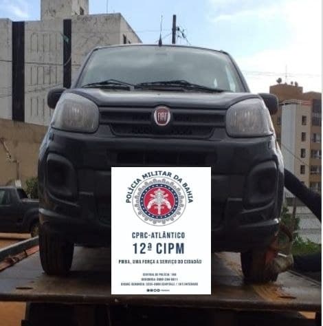 12ª CIPM recupera no Rio Vermelho dois carros roubados 