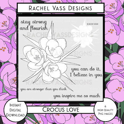 Rachel Vass Designs - Crocus Love