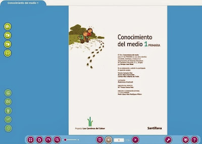 libro digital santillana-1º CONOCIMIENTO DEL MEDIO