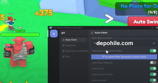 Roblox Sword Fighters Simulator Para, Farm Script Hilesi İndir