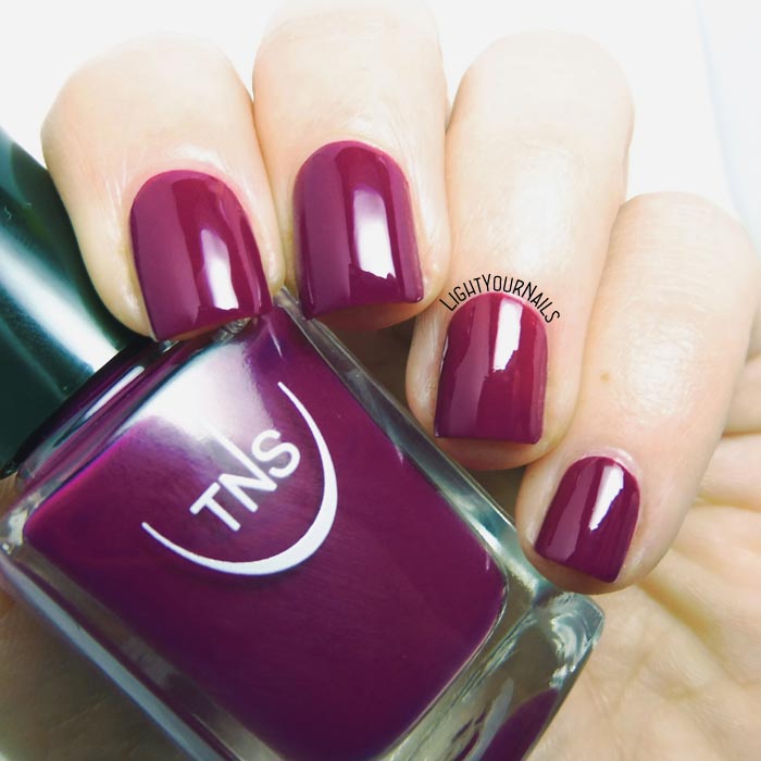 Smalto viola TNS 533 Bon Ton (Bon Ton 2018) purple nail polish