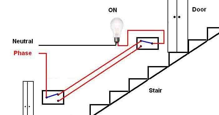 corridor light wiring diagram