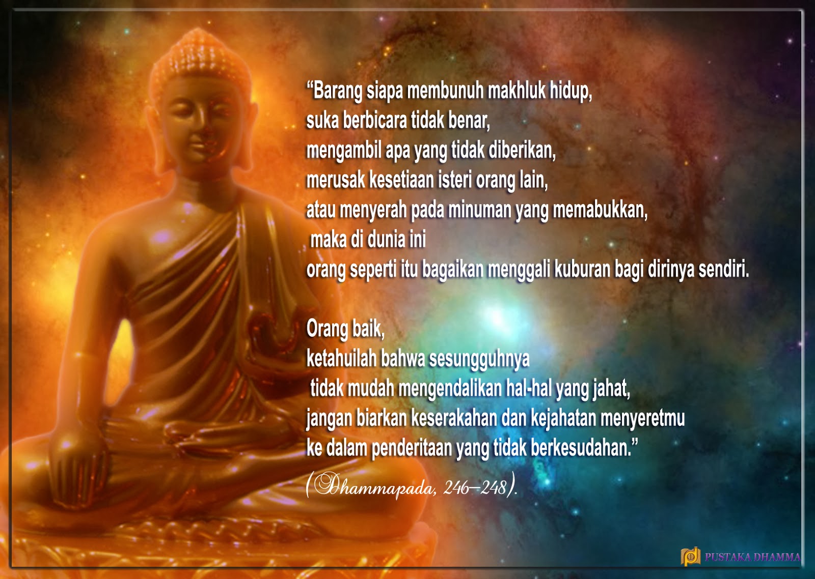 PUSTAKA DHAMMA: Sabda Sang Buddha (50) : Moralitas