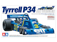 Tamiya 1/12 Tyrrell P34 Six Wheeler (w/Photo-Etched Parts) (12036) English Color Guide & Paint Conversion Chart