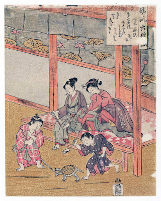 Ukiyo-e. Träsnitt. Sôgyoku