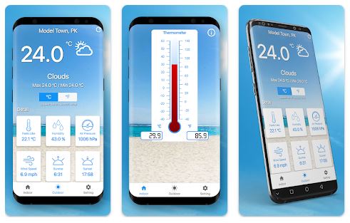 Thermometer For Room Temp - Aplikasi Pengukur Suhu Ruangan dan Kelembaban