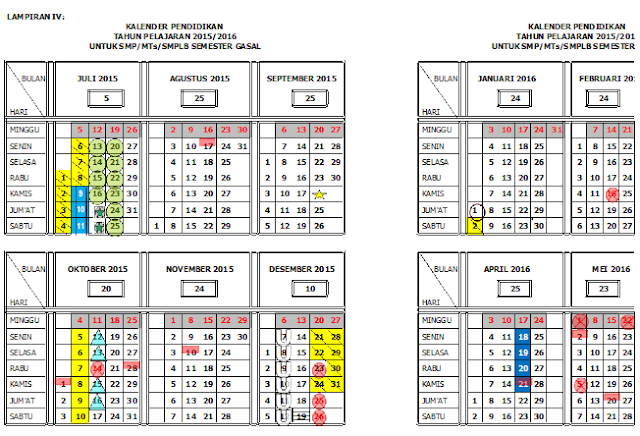 DOWNLOAD KALENDER PENDIDIKAN TAHUN PELAJARAN 2015/2016