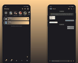 Dark Simple Theme For YOWhatsApp & Delta WhatsApp