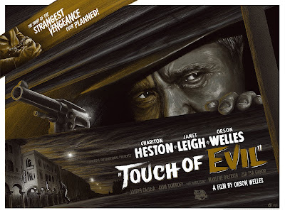 Touch of Evil Movie Poster Immoral Yellow Variant Screen Print by Mike Saputo x Mad Duck Posters