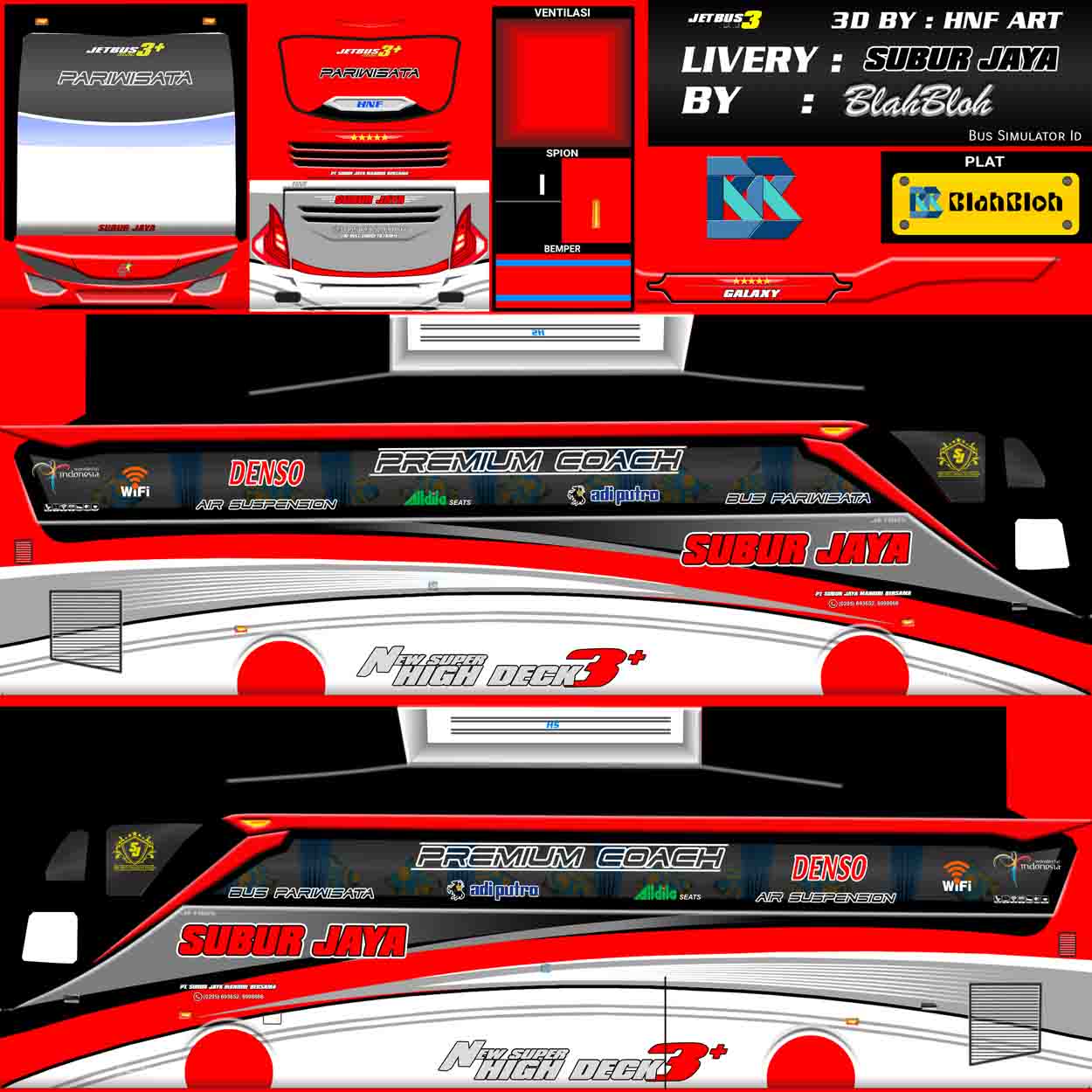 livery bussid subur jaya merah