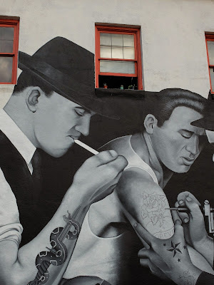 Slave to the Needle Mural–Cabron Mural