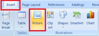 Cara Menyisipkan Picture di Document Word 2007, Picture, gambar, Word 2007, Tips Word, Tips Komputer