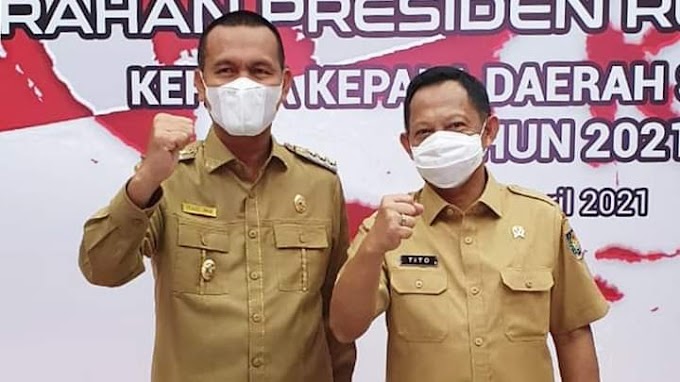 Walikota Pariaman DR.Genius Umar Di Undang Khusus Mendagri Ikuti Rakor Kepala Daerah Bersama Presiden Jokowi
