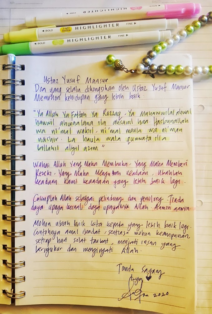 Doa Memohon Kehidupan Yang Lebih Baik 