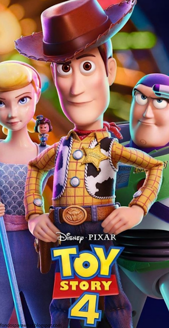 Fondo de Pantalla con los personajes de Toy Story 4 2019