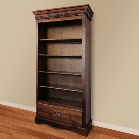 plans for wood bookcase
