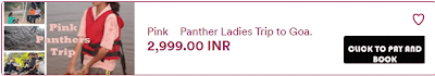 Pink Panther Ladies Weekend trip to Goa