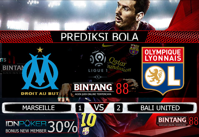 PREDIKSI BOLA MARSEILLE VS OLYMPIQUE LYONNAIS - Pada hari Senin, 11 November 2019 pukul 03:00 waktu indonesia barat akan di adakan laga pertandingan Ligue 1 Prancis antara Marseille vs Olympique Lyonnais. Pertandingan ini nantinya akan di laksanakan di Stadion Velodrome.