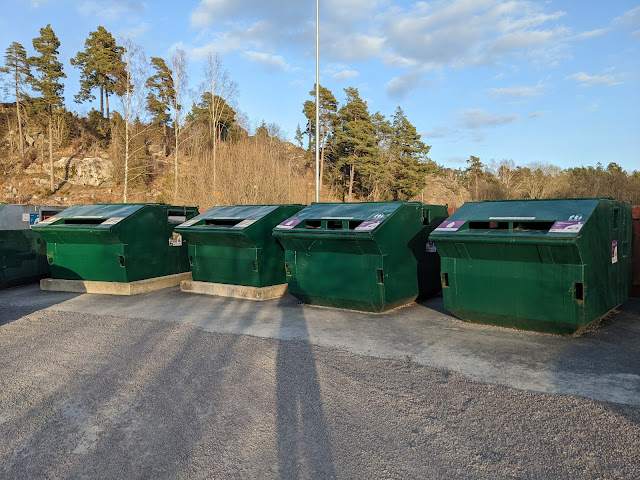 le recyclage en Suède
