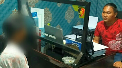 Mencuri Uang dan Handphone, IRT asal Manado di Amankan Polisi