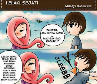 Meme Komik Cinta