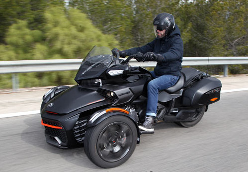 Can Am Spyder Limited F3-T 2016 Test