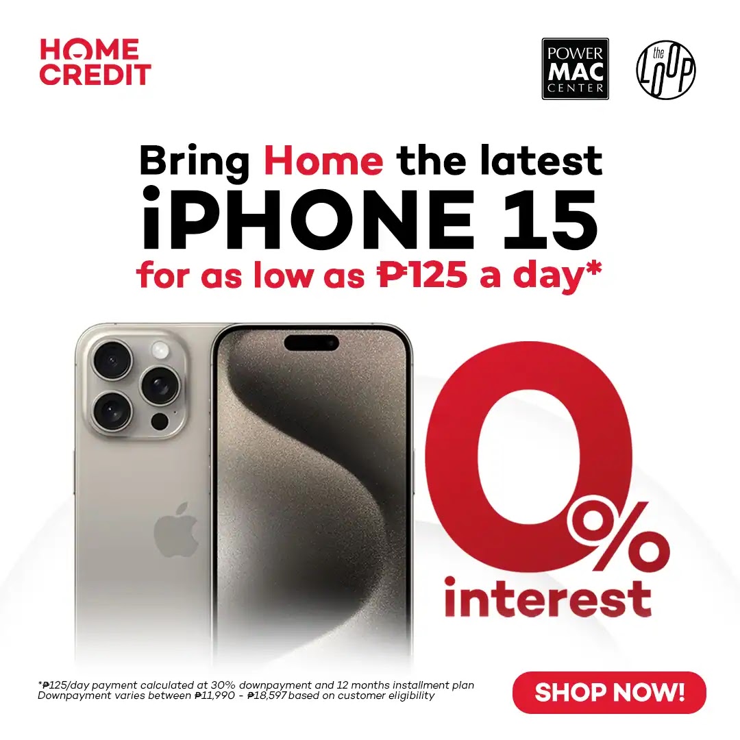 Home Credit iPhone 15 Deal