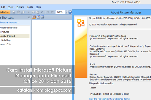 Cara Install Microsoft Picture Manager pada Microsoft ...