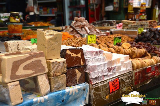 Halva and dried fruit