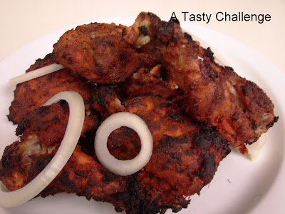 Broiled Chicken (In Thandoori Style Marinade)