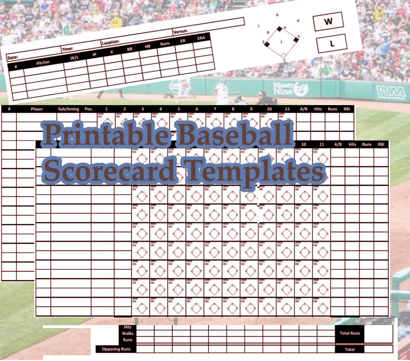 Free Printable Baseball Scorecard