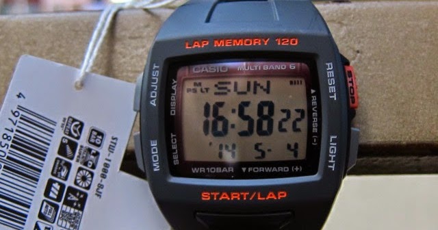 Jam Watch Casio Tough Solar Phys Stw 1000 8jf Sold