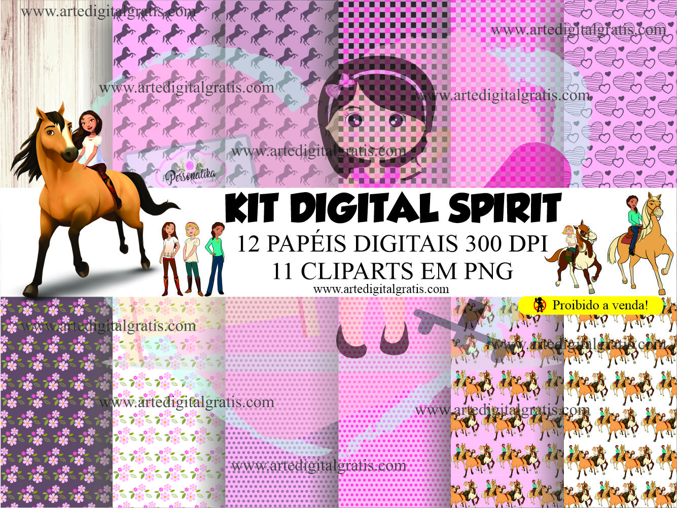 Kit Digital Spirit Gratis Arte Digital Gratis