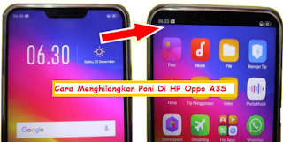 2 Cara Menghilangkan Poni Di HP Oppo A3S